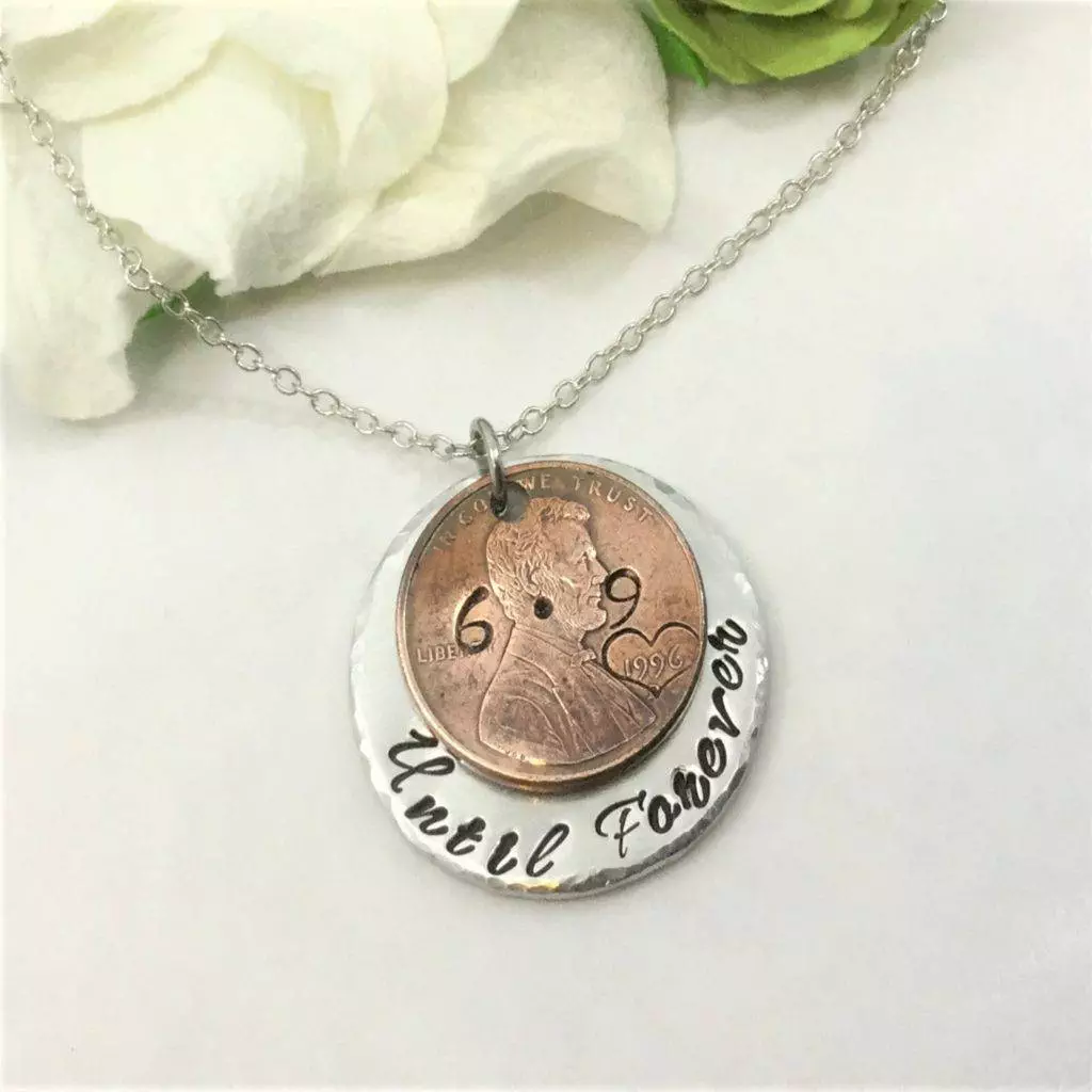 Commemorative Penny Year Necklace