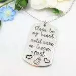 Close To My Heart Military Necklace