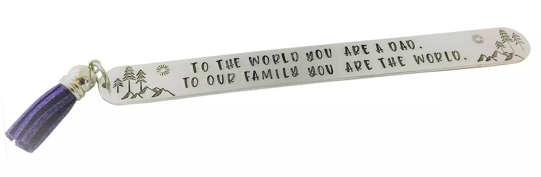 Dad Father's Day Bookmark
