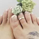 Solid Sterling Silver Toe Ring