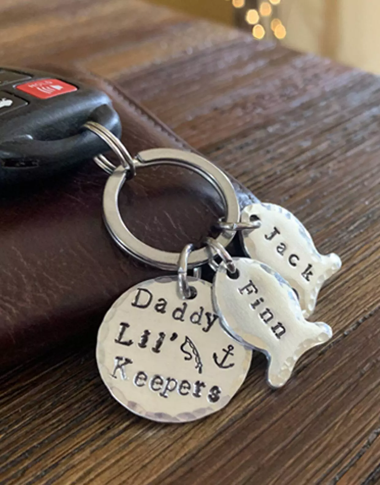 Daddys Lil Keepers Keyring