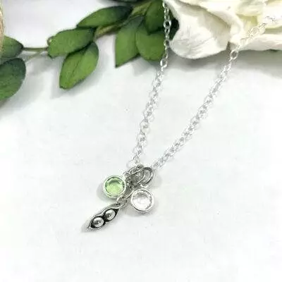 Peas In A Pod Best Friend Necklace