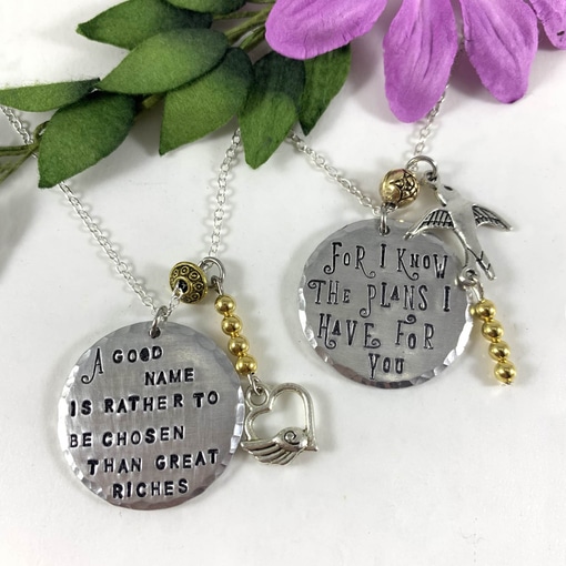 Know I Am God Charm Necklace