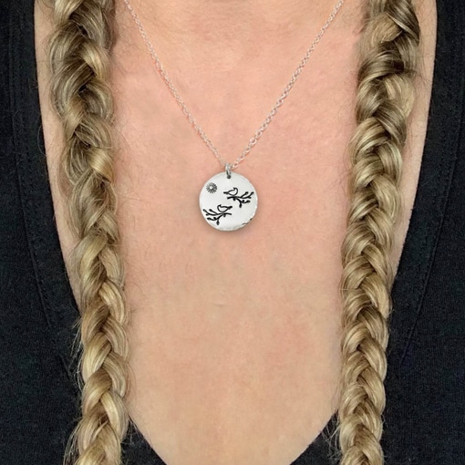 Bird On Branch Necklace