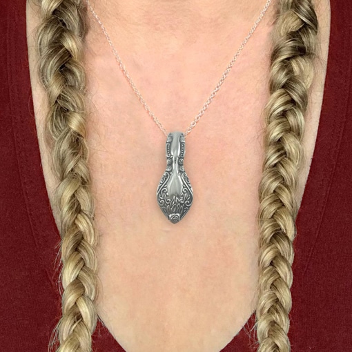 Unique Vintage Flatware Necklace