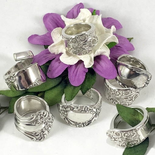 Vintage Flatware Spoon Ring