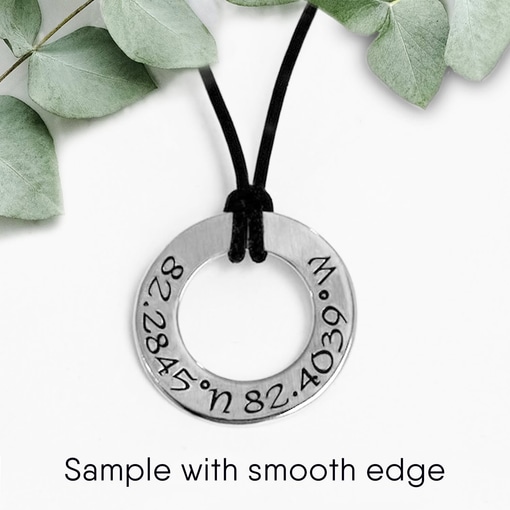 Coordinates Necklace Or Bracelet